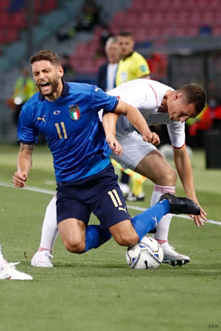 Berardi It Doesn T Matter Who Starts For Italy Football Italia
