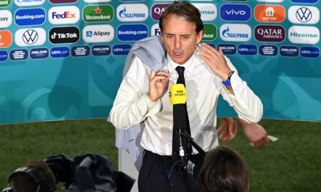 Mancini made history for Italy and statistics remain remarkable