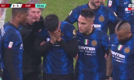 Correa in tears as Inter star sustains apparent hamstring strain