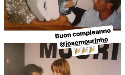Roma surprise Mourinho with birthday party