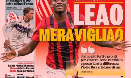 Today’s Papers – Juve push for Vlahovic, Leao warns the Bianconeri