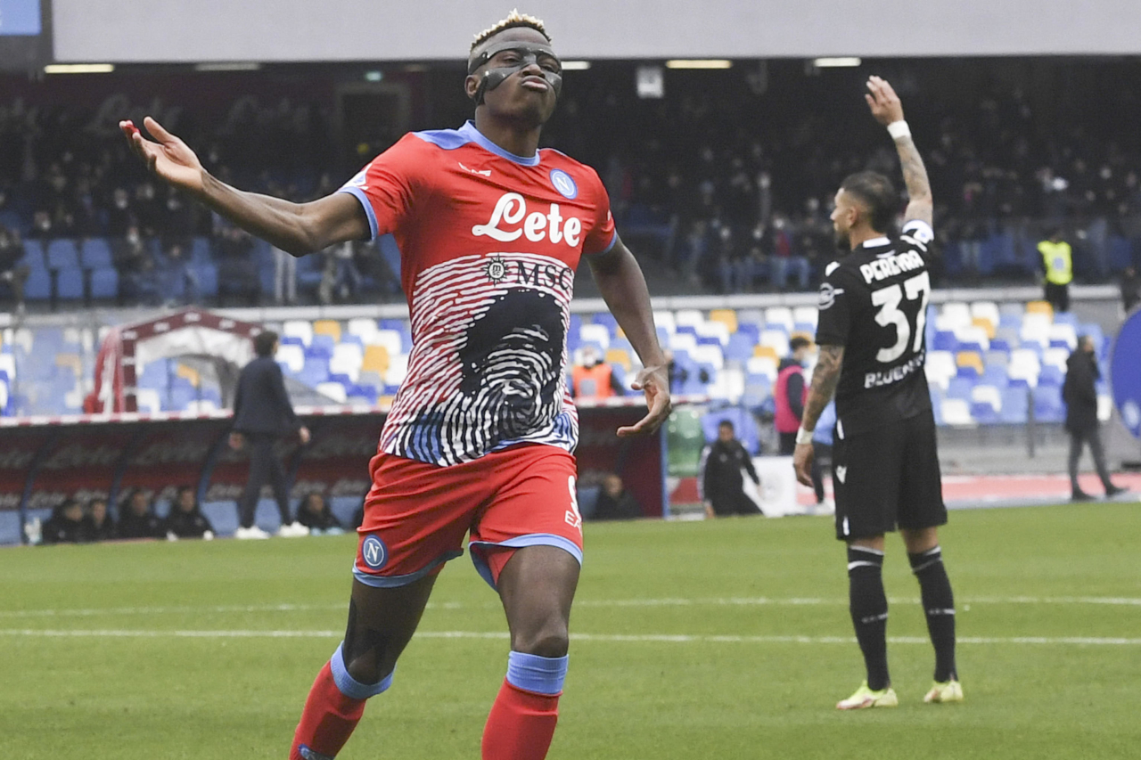Victor Osimhen is the best player in Seria A for the month of March