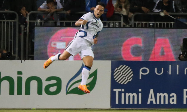 Lautaro Martinez’s goals vs. Cagliari saw him equal Ronaldo, Icardi record