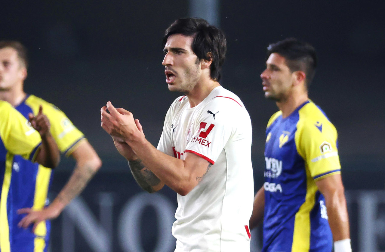 Official Milan update on Tonali’s injury