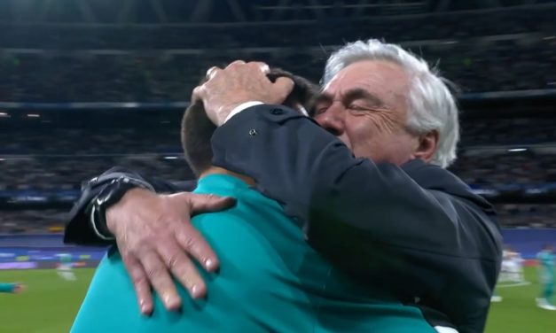 Davide Ancelotti describes ‘touching’ hug with his father Carlo after Madrid vs. City