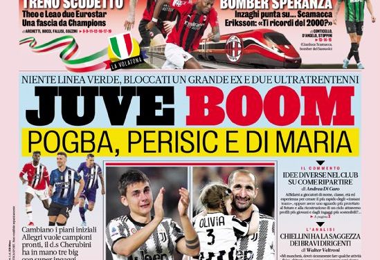 Today’s Papers – Pogba closer to Juve, how Inter got Inzaghi