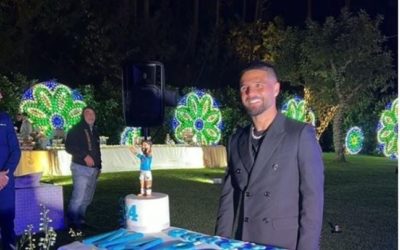 Images: Insigne’s farewell party with Napoli teammates and legends