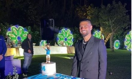Images: Insigne’s farewell party with Napoli teammates and legends