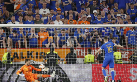 ‘That’s why Juve gave him to Rangers’ fans react as Ramsey misses decisive penalty in Europa League Final