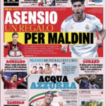 Today’s Papers – Asensio, a gift for Maldini, Lukaku waiting for Inter