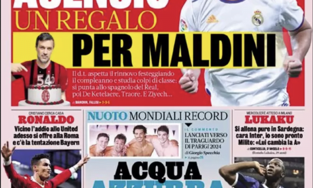 Today’s Papers – Asensio, a gift for Maldini, Lukaku waiting for Inter