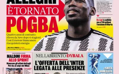 Today’s Papers – De Ligt wants Premier League, Juve seek Zaniolo