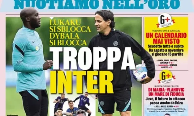 Today’s Papers – Inter and Juventus hunt Milan, Rossoneri’s budget revealed