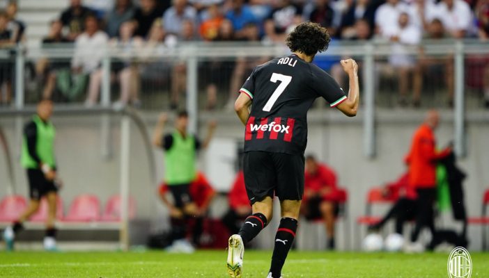 Adli: ‘Waited and dreamed for this night with Milan’