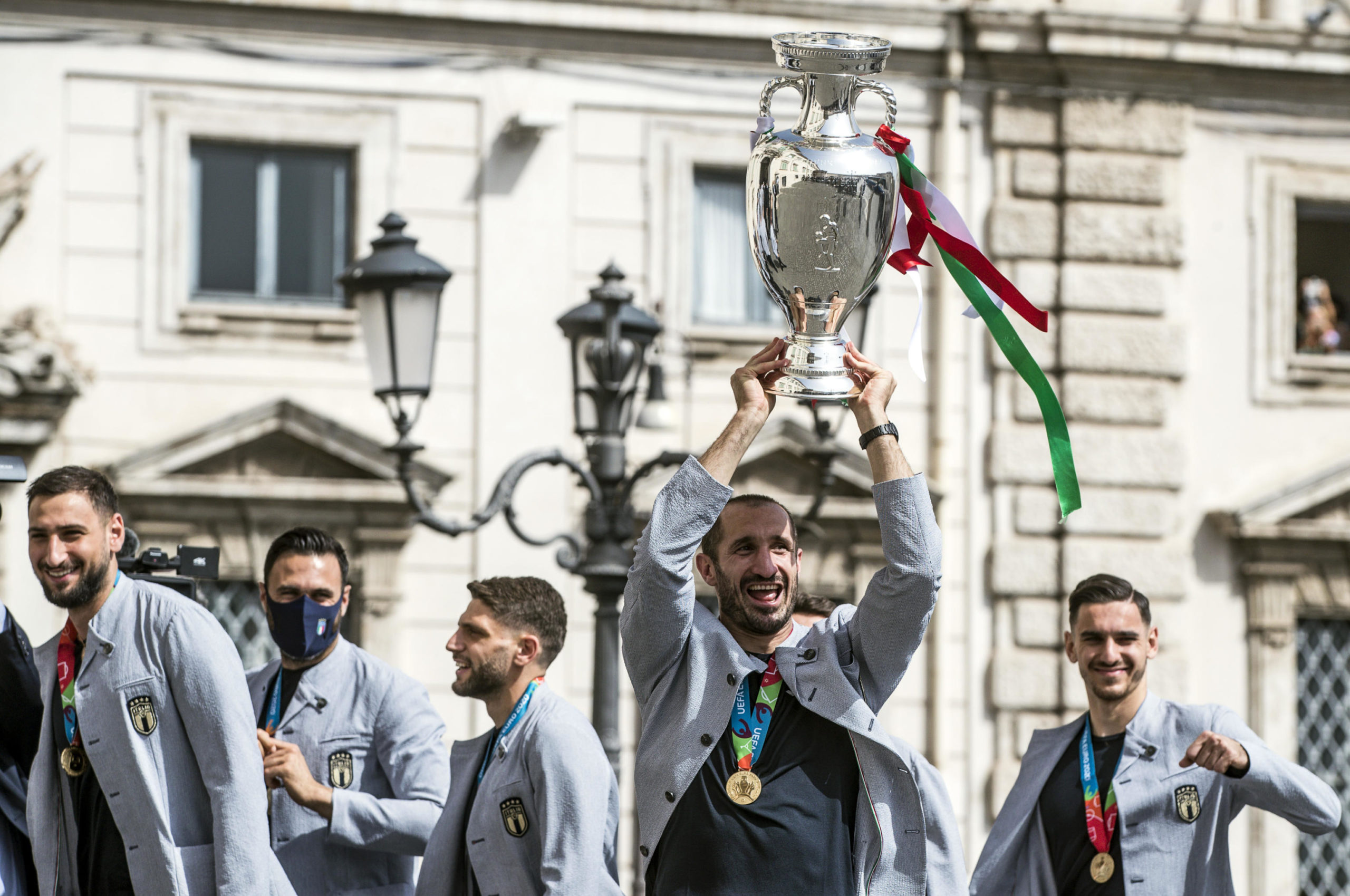 Video: Italy celebrate Euro 2020 win one year on
