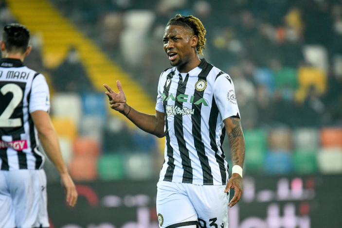 Atalanta close on deal for Udinese’s Soppy
