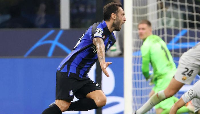 Calhanoglu silences Milan fans after Inter goal
