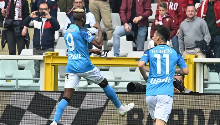 Osimhen: 'Napoli fans so creative in showing their love for me'