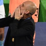 Watch: The first thing Guardiola did after Man City beat Inter in Champions League Final