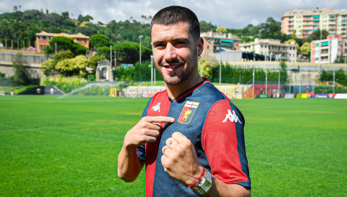 Genoa CFC Vs Cagliari Calcio Editorial Image - Image of player