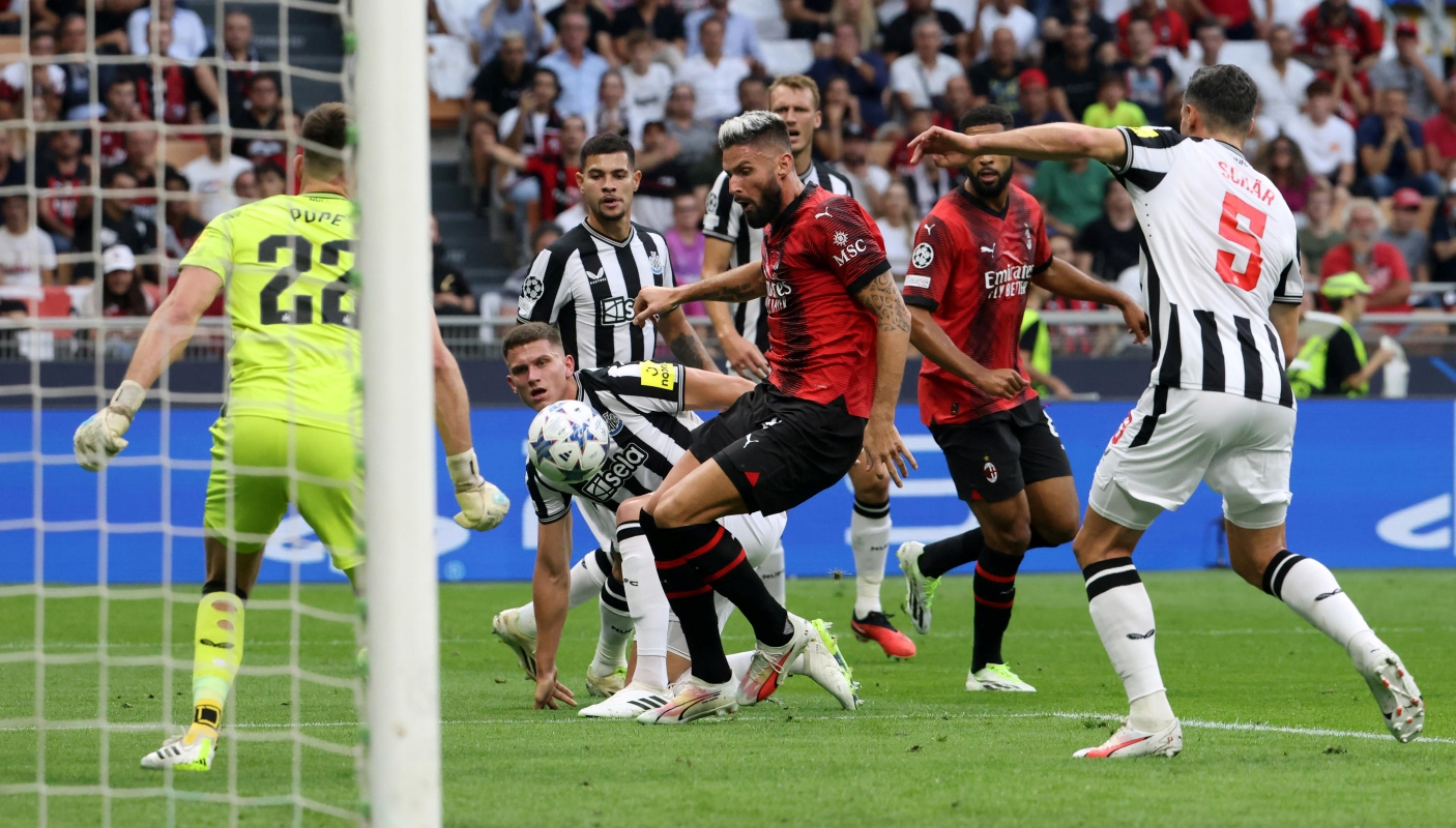 Player ratings | Milan 0-0 Newcastle: Productive Krunic, wasteful Giroud