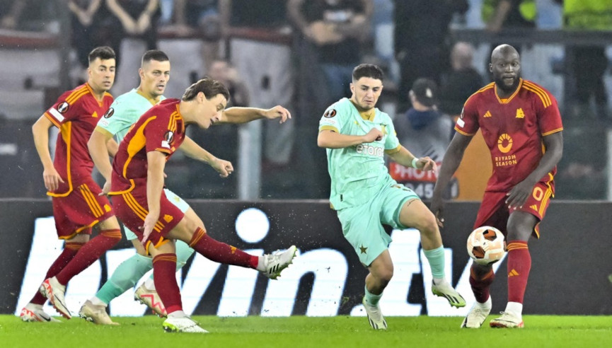 Europa League roundup: Roma ease past Slavia Prague thanks to Lukaku and  Bove