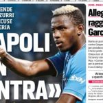 Periódicos de hoy – Osimhen defiende a los aficionados del Napoli, la Juve controla al Atalanta